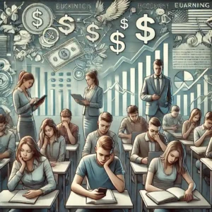 PERDIDA DE SENTIDO EN EDUCACIÓN POR UNA SOCIEDAD CAUTIVADA POR LA PROMESA DE ÉXITO ECONÓMICO